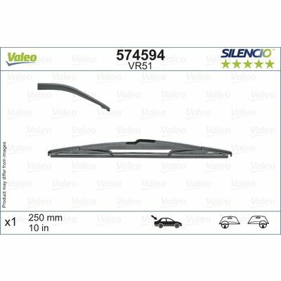 Valeo SILENCIO REAR | Scheibenwischer | GRIP500