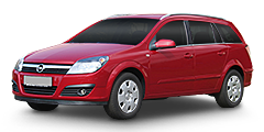 Opel Astra Caravan (A-H/SW) 2004 - 2007 Caravan -H Caravan 1.9 CDTi 101 hp
