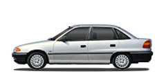 Opel Astra (Astra-F, F-CC, T92) 1991 - 1998 Fastback -F 1.4i