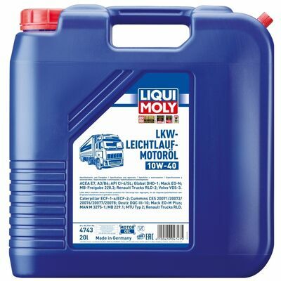 Liqui Moly LKW-Leichtlauf-Motoröl 10W-40