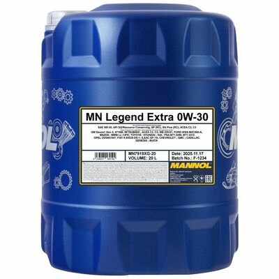 SCT - Mannol MANNOL 7919 Legend Extra 0W-30