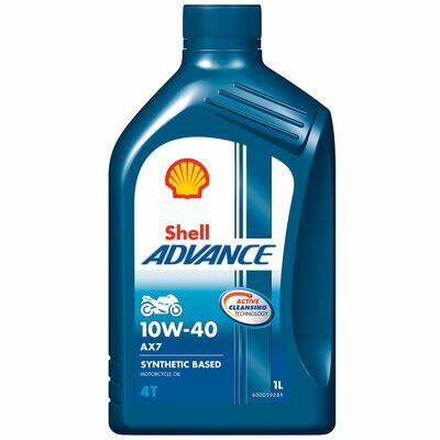 Shell Advance 4T AX7 10W-40 (SM/MA2)
