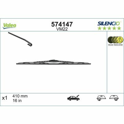 Valeo SILENCIO CONVENTIONAL SINGLE