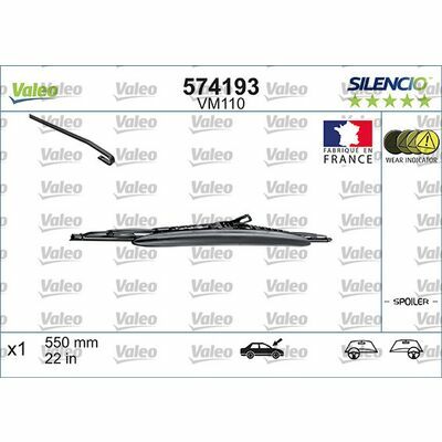 Valeo SILENCIO CONVENTIONAL SINGLE