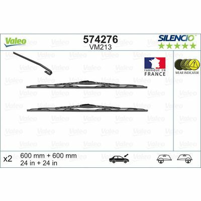 Valeo SILENCIO CONVENTIONAL SET