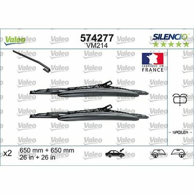 Valeo SILENCIO CONVENTIONAL SET