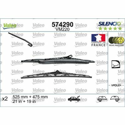 Valeo SILENCIO CONVENTIONAL SET