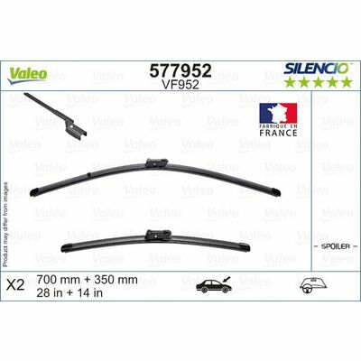 Valeo SILENCIO FLAT BLADE SET