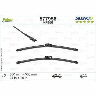 Valeo SILENCIO FLAT BLADE SET