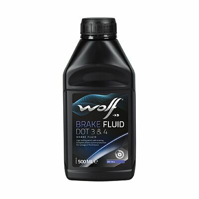 WOLF BRAKE FLUID DOT 3&4