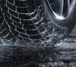 Control and safety on wet roads