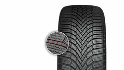 Arêtes au fond de la bande de roulement