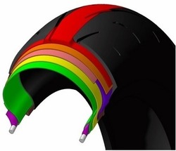 Dual-compound inspired by the D211GP racing tyre